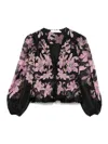 Zimmermann Dawning V-neck Beaded Blouse