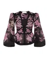 Zimmermann Blusa Dawning In Black