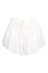 Zimmermann Daylight Flat Front Short In White