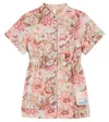 Zimmermann Daylight Floral Cotton Dress In Multi