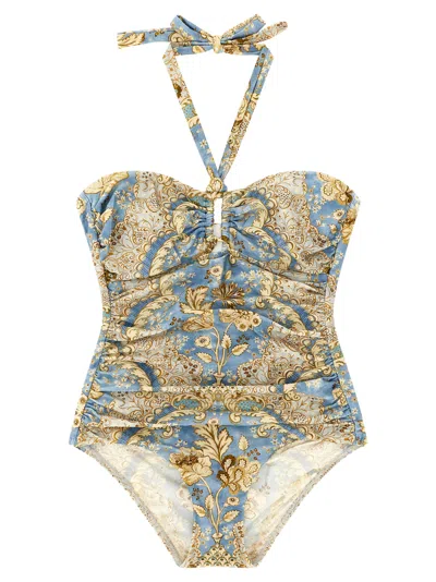 Zimmermann Daylight One-piece Swimsuit In Multi