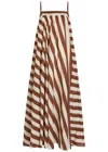 Zimmermann Daylight Striped Cotton Maxi Dress In Multi