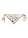Zimmermann Daylight Tie Bikini Pant In Multi