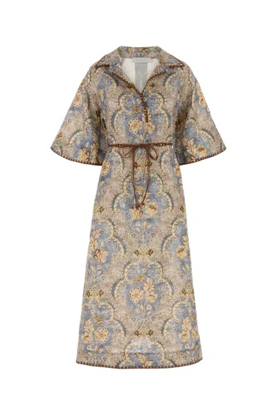 Zimmermann Daylight Tunic Midi In Multi