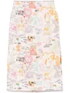 Zimmermann Dear Diary Skirt In White