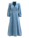 Zimmermann Lucky Denim Midi Dress