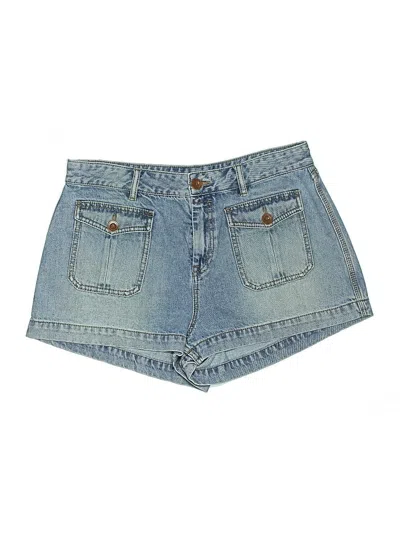 Pre-owned Zimmermann Denim Shorts In Blue