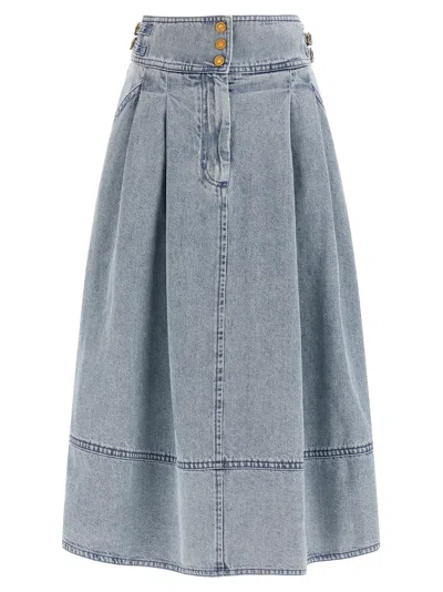Zimmermann Denim Skirt