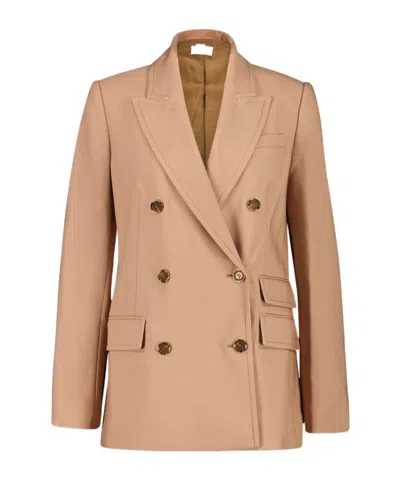 ZIMMERMANN DOUBLE-BREASTED WOOL BLAZER