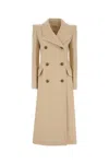 Zimmermann Sand Wool Blend Hypnotic Coat In Neutral