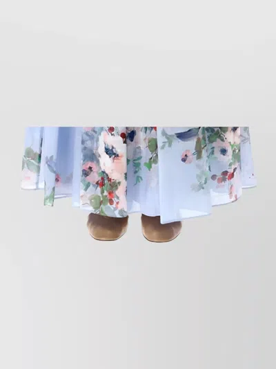 Zimmermann Draped Bow Midi Dress
