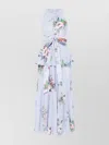 Zimmermann Everly Draped Bow Long Dress