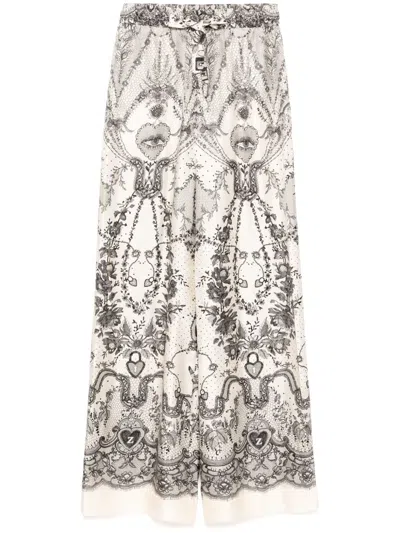 ZIMMERMANN DRAWSTRING TROUSERS