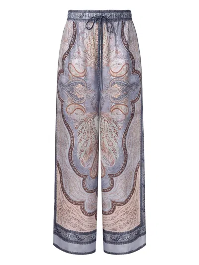 Zimmermann Drawstring-waist Pants In Multi