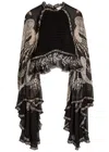 Zimmermann Dream Burnout Printed Silk Blouse In Multi