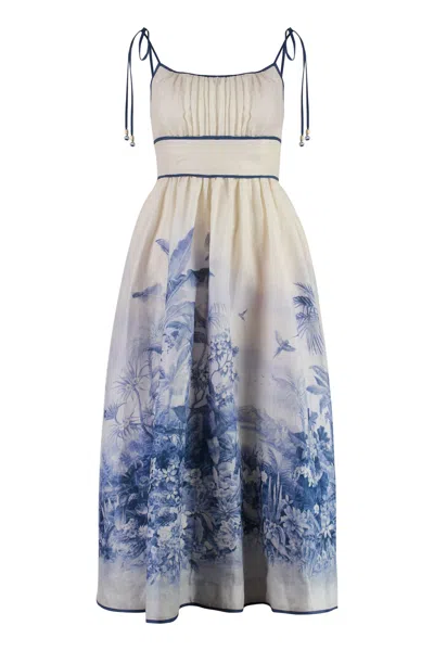 Zimmermann Dress In Blplm