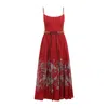 Zimmermann Rhiannon Belted Paisley-print Cotton-voile Midi Dress