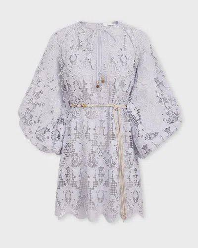 Zimmermann Dress Coco Lace Tunic Mini