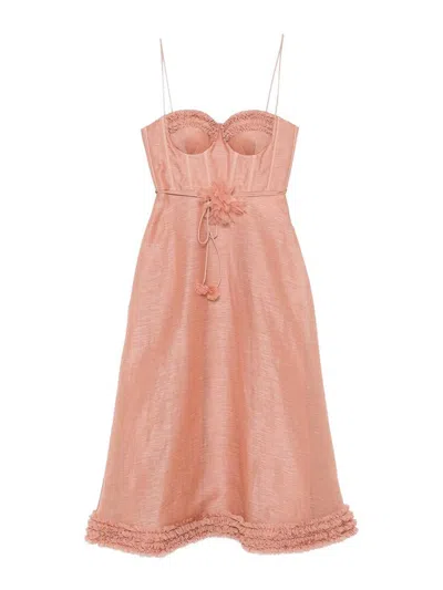 Zimmermann Dress In Pink