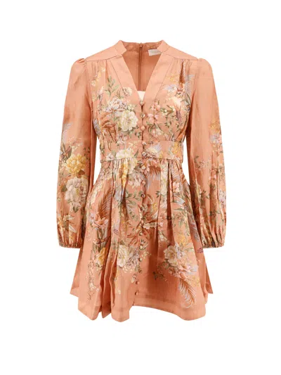 Zimmermann Dress In Pink