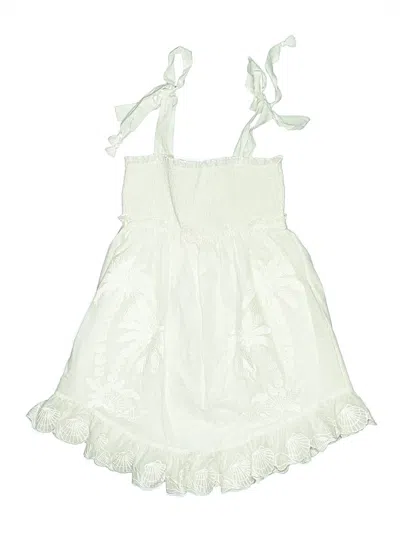 Zimmermann Kids' Dress In White