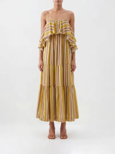 Zimmermann Dress Woman In Brown