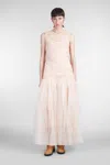 Zimmermann Illuminate Macramé Silk Maxi Dress In Beige