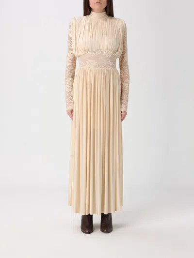 ZIMMERMANN ZIMMERMANN REBELLION LONG PLEATED VISCOSE BLEND DRESS