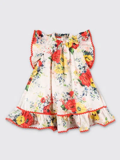 Zimmermann Dress  Kids Color Yellow Cream In Gold