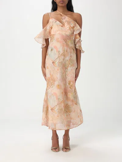 ZIMMERMANN DRESS ZIMMERMANN WOMAN COLOR BEIGE,G81125022