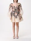 ZIMMERMANN DRESS ZIMMERMANN WOMAN colour BEIGE,G07418022