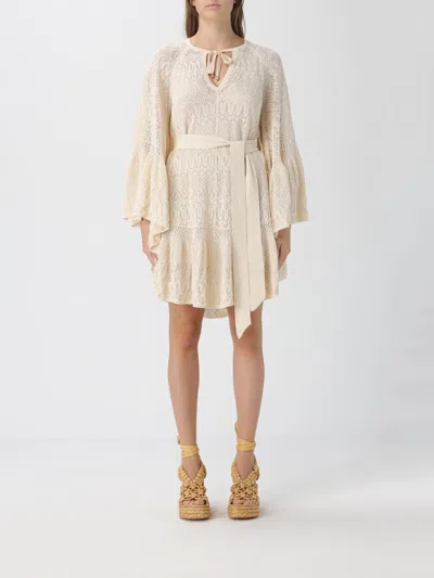 ZIMMERMANN DRESS ZIMMERMANN WOMAN COLOR BEIGE,H43248022