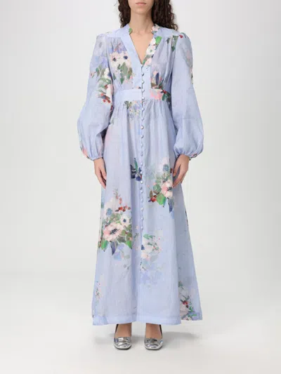 Zimmermann Everly Midi Dress In Multicolour