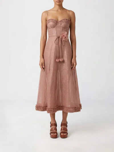 Zimmermann Dress  Woman Color Fuchsia In Pink