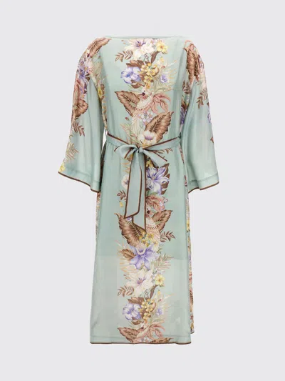 Zimmermann Midi Dress In Gray