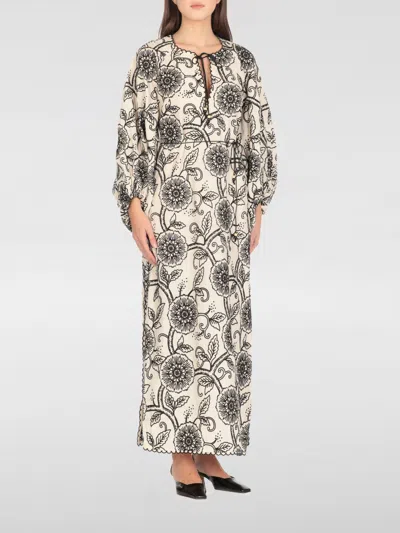 Zimmermann Tallow Dress - Women's - Linen/flax/polyester In White