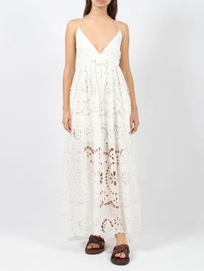 Zimmermann Dress  Woman Color Ivory In 象牙色