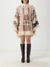 Zimmermann Rhiannon Billow Long Sleeve Lace Trim Minidress