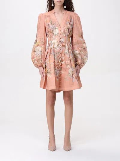 ZIMMERMANN DRESS ZIMMERMANN WOMAN COLOR PINK,G47405010