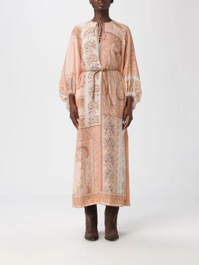 ZIMMERMANN DRESS ZIMMERMANN WOMAN COLOR PINK,H31603010