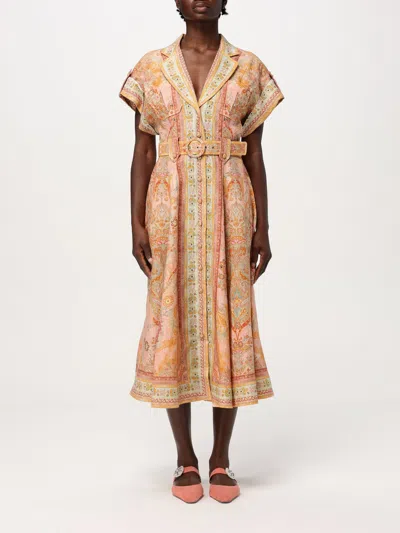 ZIMMERMANN DRESS ZIMMERMANN WOMAN COLOR PINK,G40683010