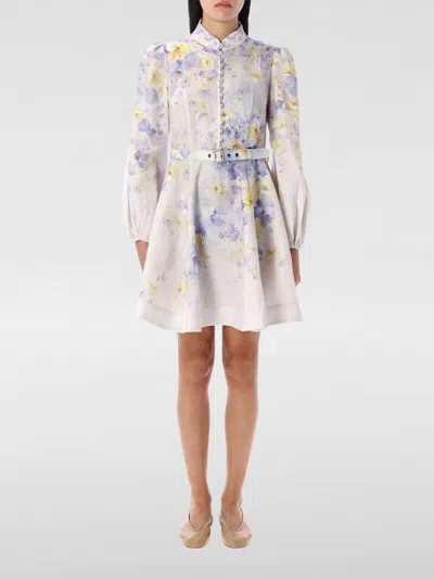 ZIMMERMANN DRESS ZIMMERMANN WOMAN COLOR VIOLET,G47404019
