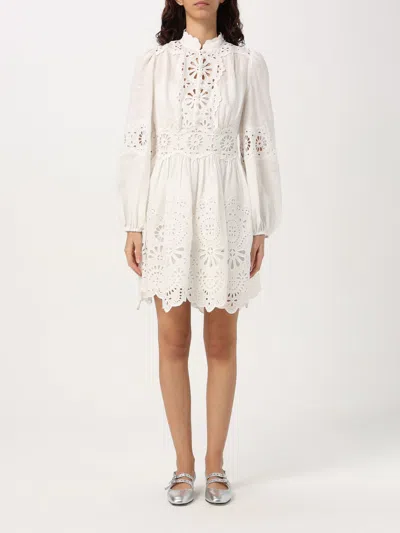 ZIMMERMANN DRESS ZIMMERMANN WOMAN COLOR WHITE,G40998001