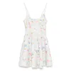 Zimmermann Lucky Lace-trimmed Floral-print Linen Mini Dress