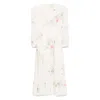 Zimmermann Lucky Floral Linen Lace Midi Dress