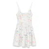 Zimmermann Lucky Lace-trimmed Floral-print Linen Mini Dress