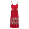 Zimmermann Rhiannon Belted Paisley-print Cotton-voile Midi Dress