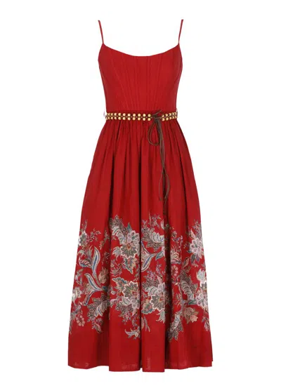 Zimmermann Dresses In Red