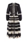 Zimmermann Rhiannon Billow Maxi Dress In Multi