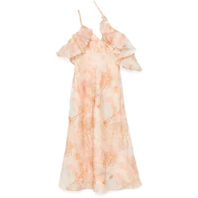 Zimmermann Dresses In Beige